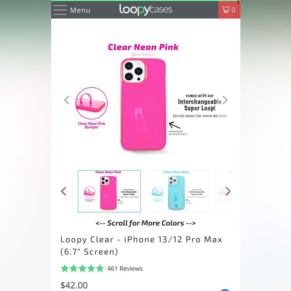 Loopy case for iPhone 12 Pro Max